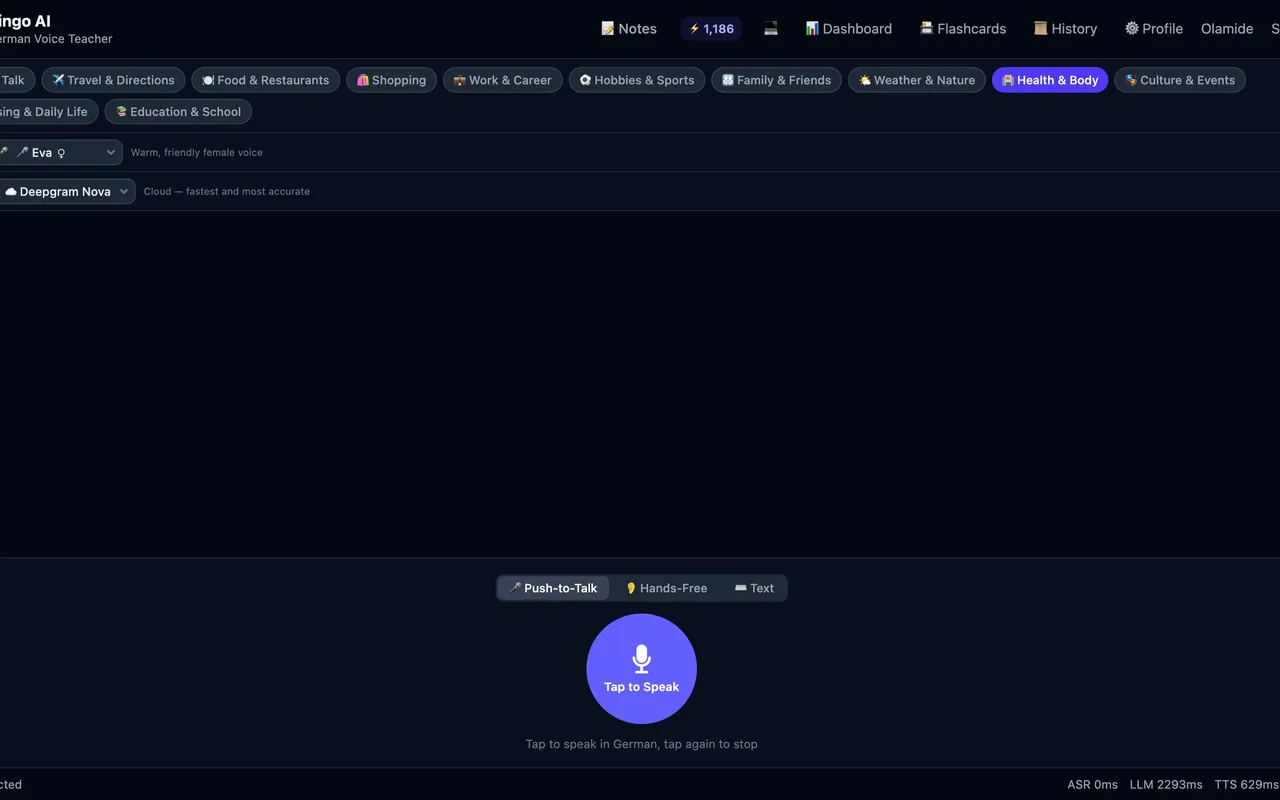 Vingo AI project preview